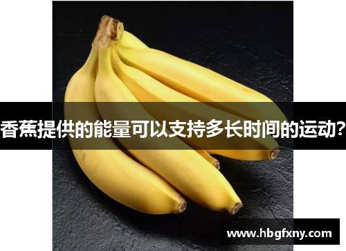 香蕉提供的能量可以支持多长时间的运动？